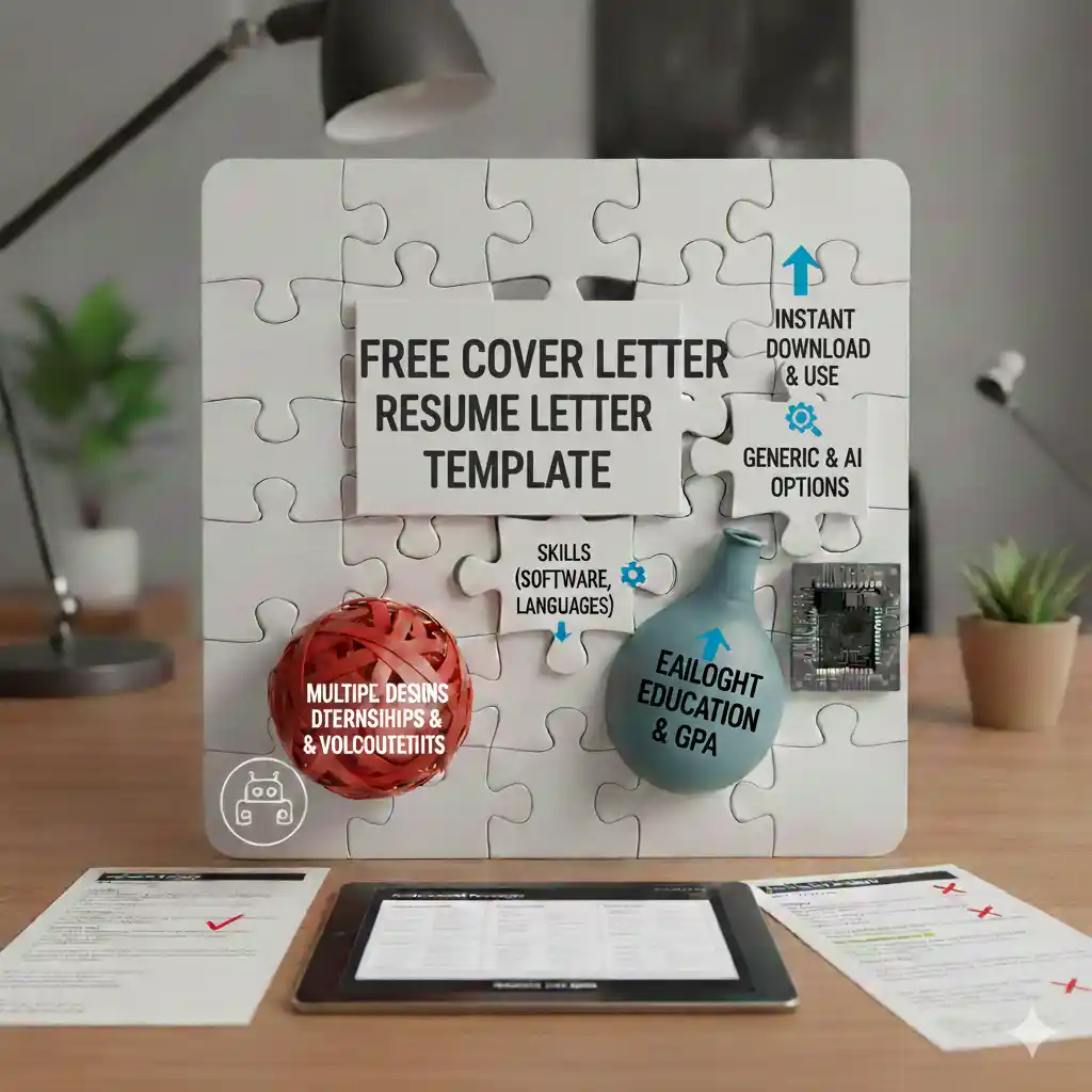 Cover Letter Template: Free Professional Templates for 2026 - Blog post thumbnail about resume writing and career tips
