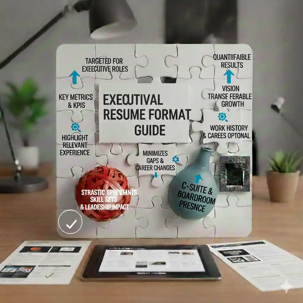 Executive Resume: How to Create a C-Level Resume That Gets Interviews - Blog post thumbnail about resume writing and career tips