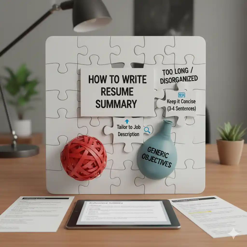 How to Write a Resume Summary That Gets You Noticed - Blog post thumbnail about resume writing and career tips