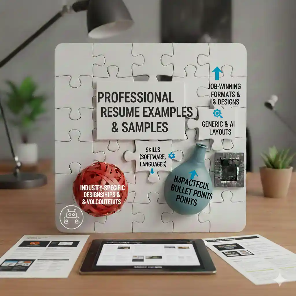 Resume Examples: 20+ Professional Resume Samples for Every Industry - Blog post thumbnail about resume writing and career tips