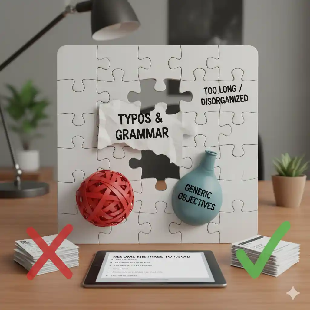 Resume Mistakes to Avoid: Common Errors That Cost You Interviews - Blog post thumbnail about resume writing and career tips