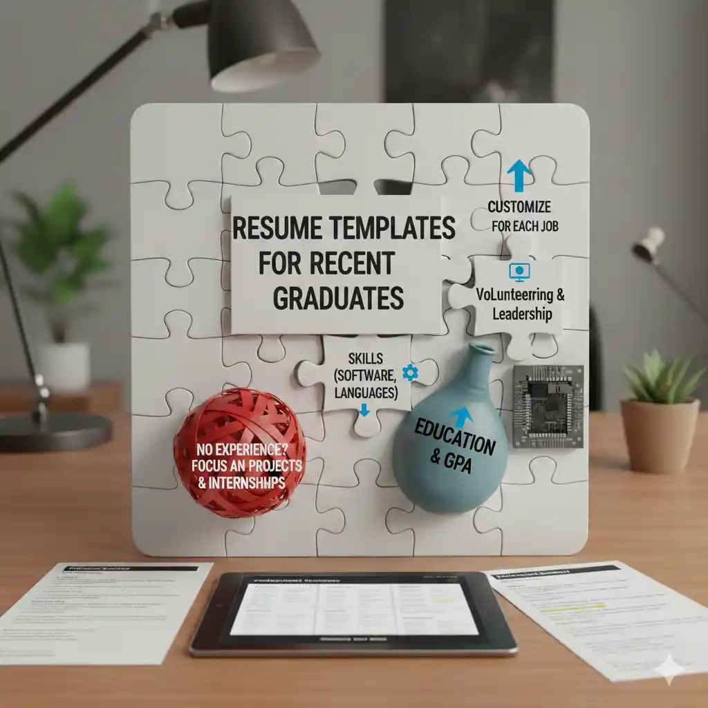 Resume Tips for Recent Graduates: Land Your First Job - Blog post thumbnail about resume writing and career tips
